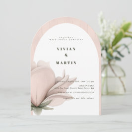 Convites Casamento Floral de inverno