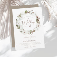 Casamento Floral de Natal Floral de Taupe Branca d