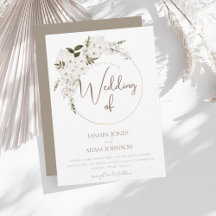 Casamento Floral de Natal Floral de Taupe Branca d