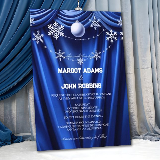 Convites Casamento Floral de Pearl com Floco de Neve de Sed (Criador carregado)