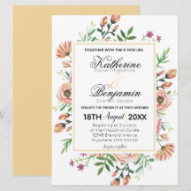 Casamento Floral de Pêssego