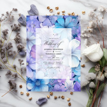 Casamento Floral de Prata, Azul Icy e Lilac