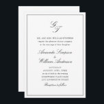 Convites Casamento Floral do Jardim Azul Elegante<br><div class="desc">Para mais personalização,  clique no link "personalizar mais" e use nossa ferramenta design para modificar esse modelo. Se precisar de ajuda ou itens correspondentes,  entre em contato comigo.</div>