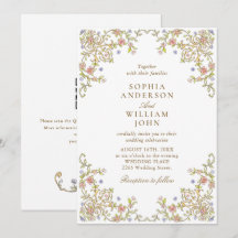 Casamento Floral do Ornamentado Vitoriano Grace Pa