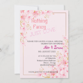 Convites Casamento Floral Elegante 007 por Nasrin