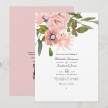 Casamento Floral em Rose Gold e Rosa Claro com Cód
