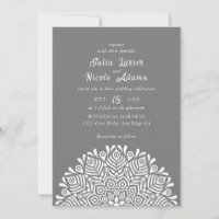 Casamento Floral Étnico Boho Colorido Moderno Mand