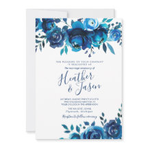 Casamento Floral Indigo Mood