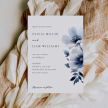 Casamento Floral marinho Azul