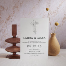 Casamento Floral Minimalista