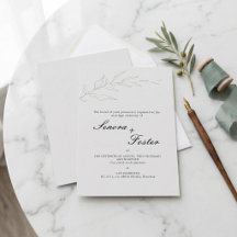 Casamento Floral Minimalista Elegante