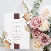 Casamento Floral Minimalista Elegante de Outono