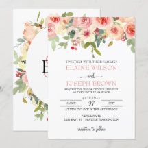Casamento Floral Moderno Blush