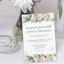 Casamento Floral Moderno Blush Greenery