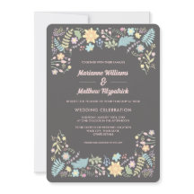 Casamento Floral Moderno de Aqua Rosa-Esmagada cin