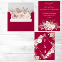 CASAMENTO FLORAL NA MODA BOHO MAGENTA SIMPLES