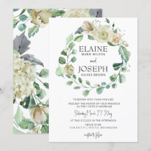 Casamento Floral Neutro Botânico Rustic Airy