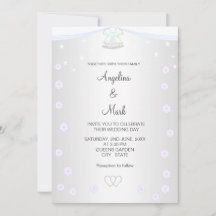Casamento Floral Prata e Branco