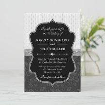 Casamento Floral Quadro Preto Branco Elegante