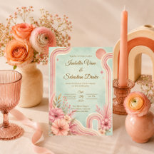 Casamento Floral Retro Caprichoso