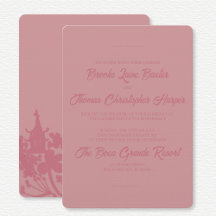 Casamento Floral Rosa Chinoiserie