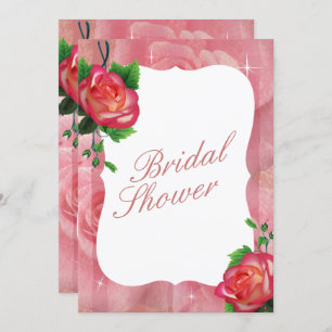 Convites Casamento Floral Rosa da Vitória