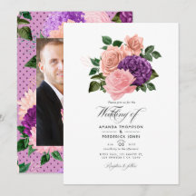 Casamento Floral Rosa Pêssego e Lavanda Roxo
