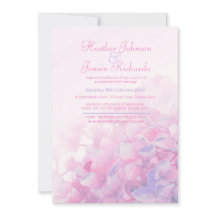 Casamento floral rosa púrpura de Hydrangea