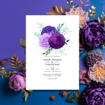 Casamento Floral Roxo