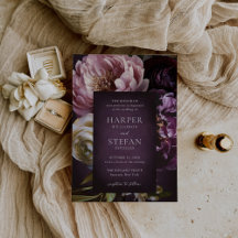 Casamento Floral Roxo Maximalista Elegante