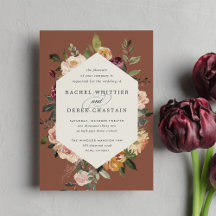 Casamento Floral Rustic Bloom Watercolor