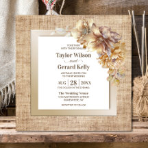 Casamento Floral Rustic Burlap