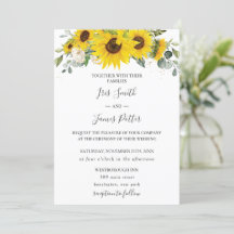 Casamento Floral Rustic Chic Sunflower
