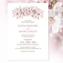 Casamento Floral Rustic Pink