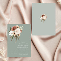 Casamento Floral Rustic Sage Green Peach