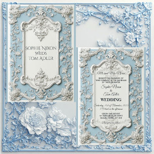 Convites Casamento Floral Rústico Francês Shabby Chic