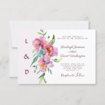 Casamento floral tropical rosa