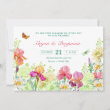 Casamento florescente de flores