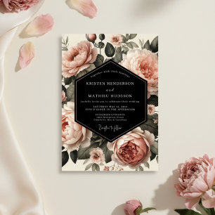 Convites Casamento Florido Jardim Corado