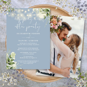 Convites Casamento Focado Greenery Happily Ever After Foto
