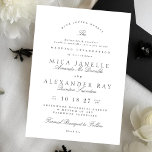 Convites Casamento Formal da Caligrafia Branca e Cinza Escu<br><div class="desc">Esta Design faz parte de uma coleção; Por favor,  entre em contato comigo se precisar de ajuda para encontrar designs ou produtos correspondentes; também disponível em cores alternativas #Cinza Escuro #Branco #Elegante #Calliografia #Formal #Casamento #Convite #wedingconvite #minimalwedingconvite #simplewedingconvite #EleganteCasamento #CalliografiaInvitação #CasamentoInvício #Formal ConviteWedding #SimpleWeddingConvite #ClassicWeddingConvite</div>