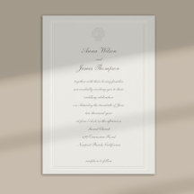 Casamento Formal De Faux Embossed Frame Seashell E