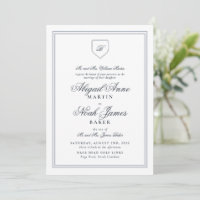 Casamento Formal Elegante Azul Striped