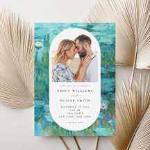 Casamento Fotográfico de Claude Monet Water Lily