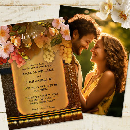Convites Casamento Fotográfico de Luzes de Corda Ameaçadas