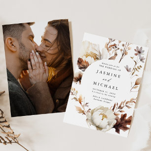 Convites Casamento Fotográfico do Círculo Floral Russo de o