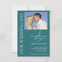 Casamento Fotográfico Moderno Simples Esmeralda Ve
