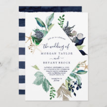 Casamento Geométrico do Diamante Verde Náutico Mod