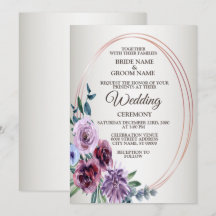Casamento Geométrico Floral Rosa Vermelho em Aquar