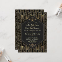 Casamento Glam Roaring 20s Grande Gatsby Art Déco